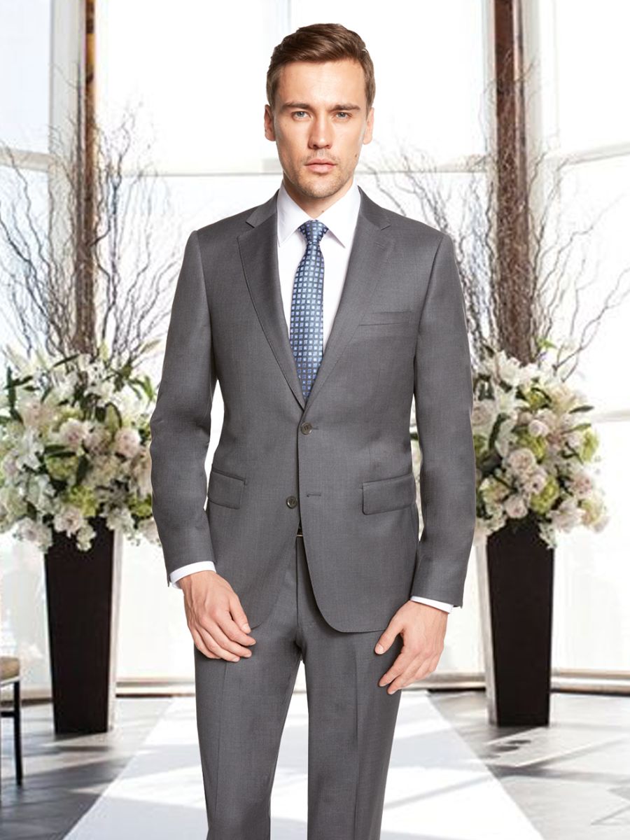 Giorgio Fiorelli Charcoal Gray Suit