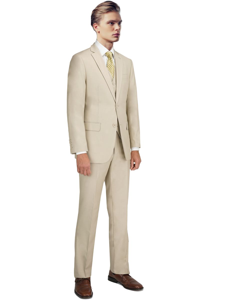 Giorgio Fiorelli Tan Suit