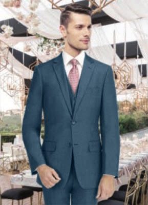 Mantoni Sky Blue Suit
